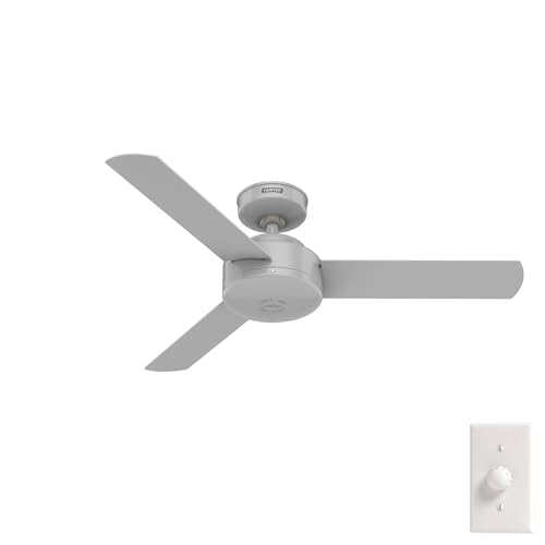 Image of Hunter Presto, Indoor, Ceiling Fan, No Light, Modern, 44 inch, Dove Grey