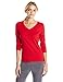 Nautica Sleepwear Women's Solid Long Sleeve Pajama Top