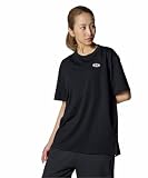 [アンダーアーマー] UAコットン オーバーサイズ ショートスリーブTシャツ ブラック S レディース