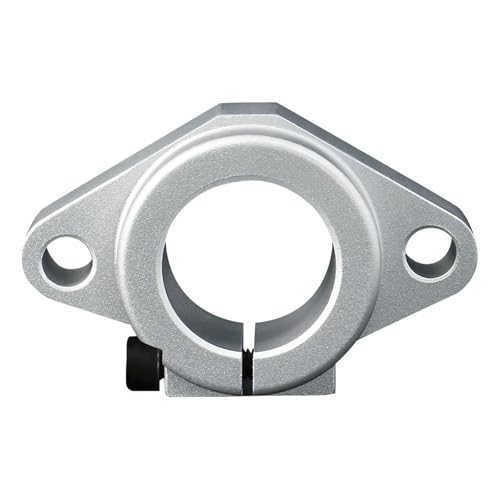 Support d'axe optique SHF12 horizontal avec roulement de bride pour CNC, 2pcs