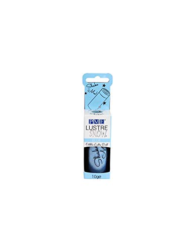 PME Lustre Snow Blue-10g Edible Dust, Standard, Blue