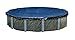 Swimline 24 Ft Round Above Ground Winter Pool Cover w/ 4'x8' Closing Air Pillow