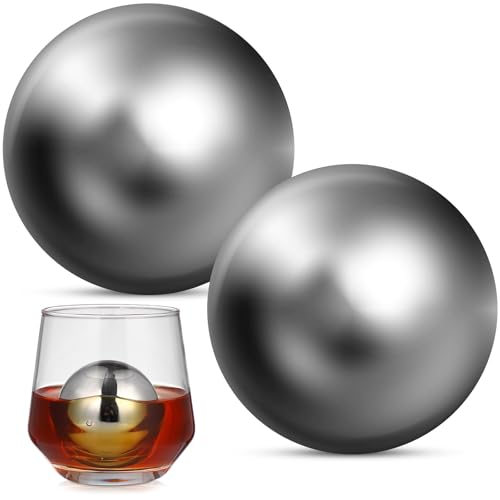 2 Esferas Reutilizables de Acero Inoxidable para Bebidas miniatura 1