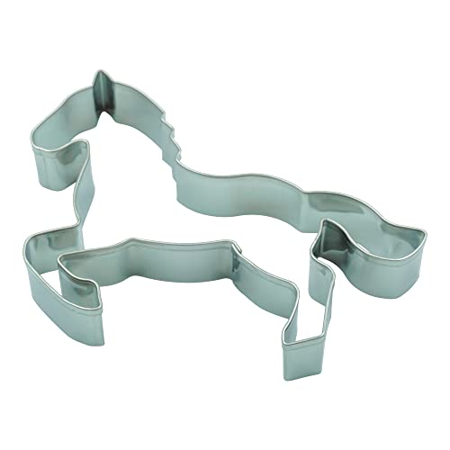 BekkiB 2510 - Ausstechform 'Pferd' ca. 9,3 cm, Ausstecher aus Edelstahl, spülmaschinengeeignet