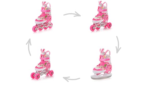 Miniatura 2 de Meteor Patines Línea 4 En 1 Para Niños Jouvenes Y Adolescentes Mujer Y Hombre Con Abec7 - Forro Interior - Tamaño Ajustable