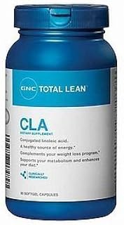 GNC Total Lean CLA, Softgel Capsules 90 ea (Pack of 2) by GNC