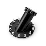 Procomp Electronics PCE504.1001 Billet 45 Degree Black Aluminum Fuel Cell Fast Filler Neck