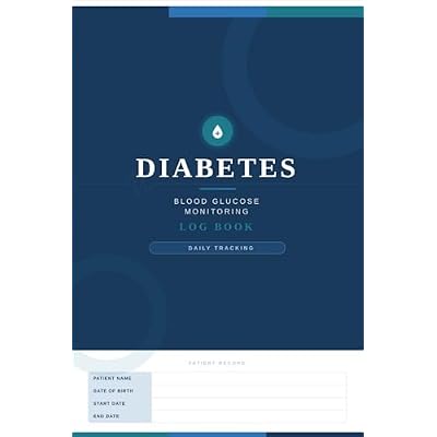 Diabetes Blood Glucose Monitoring Logbook
