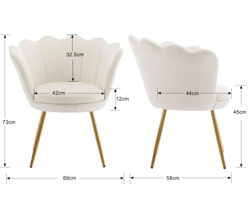 Luxury Faux Fur Accent Chair