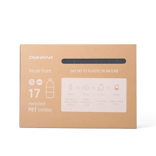 Omnpak Laptop Briefcase with Combination Lock, Anti Theft Business Office Bag