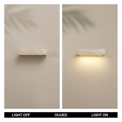 Iluminación arquitectónica ascendente y descendente con aplique rectangular 5