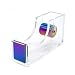 Rainbow Adhesive Tape Dispenser Clear Acrylic Body Desktop Tape Holder 1" Colorful Metal Core for Your Desk and Office Supplies