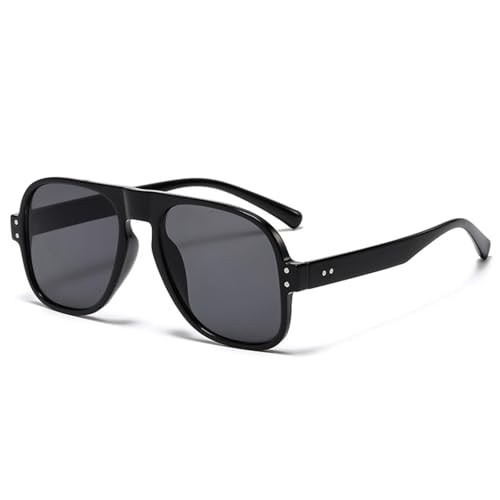 Lunettes de soleil rétro à verres verts pour un confort visuel absolu