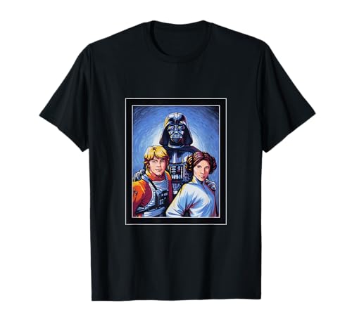 T-shirt Star Wars Skywalker Portrait de Famille, Idée Cadeau Anniversaire