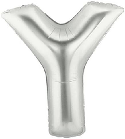 Megaloon Balloon Letter Y Silver 40"