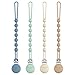 Cuddle Campus One-Piece Silicone Pacifier Clip