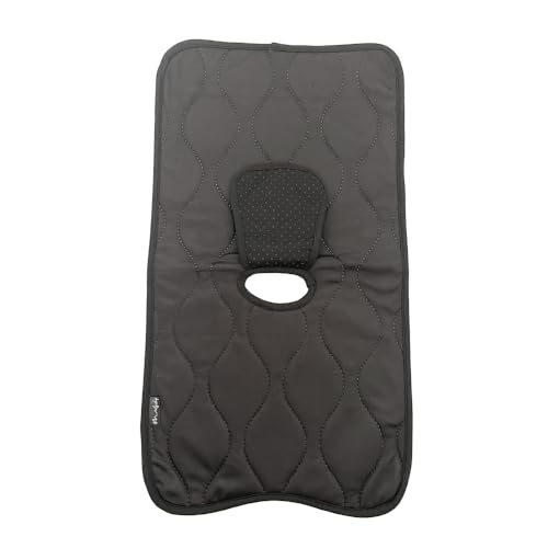 防水シート 滑り止め付き チャイルドシート ベビーカー 防水マット 防水 トイトレ おもらし お漏らし おねしょ 対策 おしっこシート 防水カバー 食べこぼし パッド (ブラック Mサイズ)