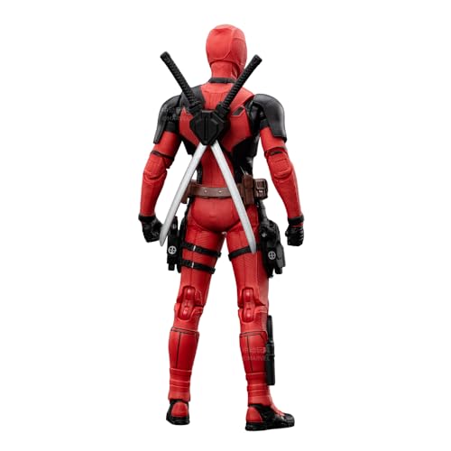 Image of ZD Toys Action Figure Collectible - 7 Inch Deadpool, Superheros Premium PVC Build Collectible, Interchangeable Accessories, Perfect for Gifting, Ages 15+ Years