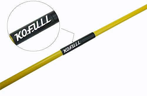 KOFULL Golf Flag Golf Flagsticks Mini,Golf Flags Hole Pole Cup Set Practice Golf Pin Flags Putting Green Flag for Driving Range Backyard Garden Portable 2-Section Design