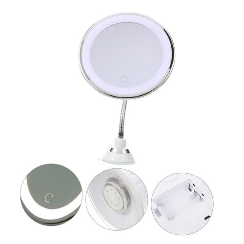 Espejo de maquillaje LED con luz MAGICLULU miniatura 5