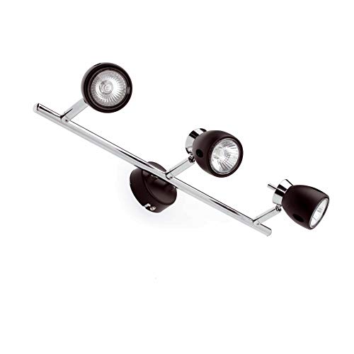 Spot Faro Barcelona Mika 40886 acero negro 50W especificación técnica
