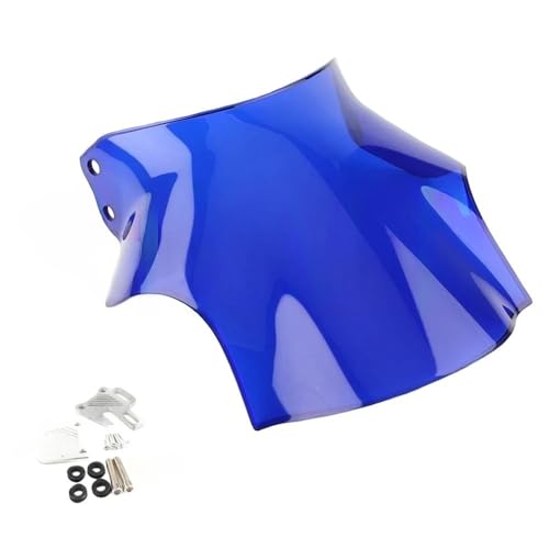 Pare-brise moto anti-turbulences pour XJR 1300 1200 400 bulle ABS noire