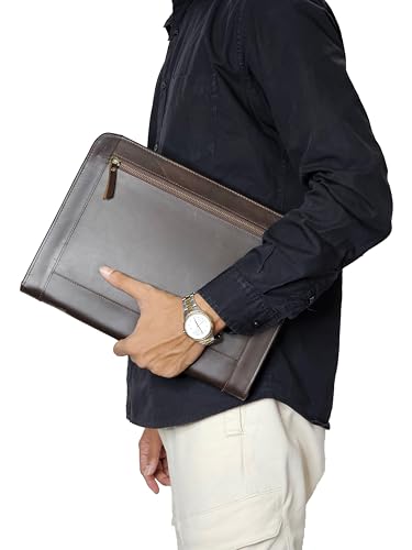 image for Handmade Genuine Leather Business Portfolio by Jaald | Professional Or