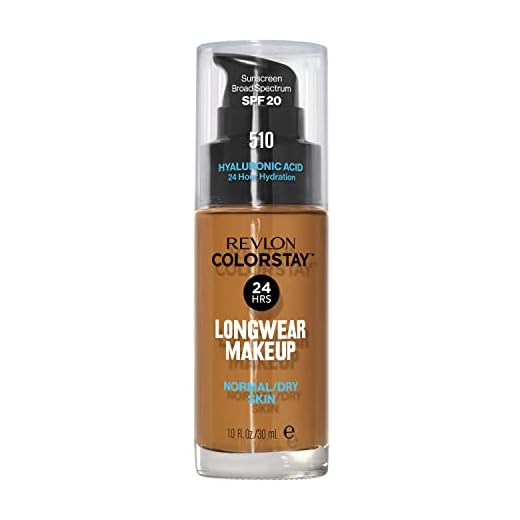 Revlon Colorstay Longwear Makeup Normal/Dry, 510 Pecan, 1 fl oz