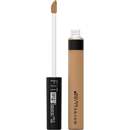 Maybelline Fit Me Liquid Concealer Makeup, Natural Coverage, Oil-Free, Café, 1 Count #TOP29