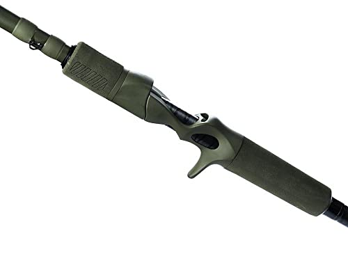 Savage Gear 8' Battletek Swimbait Casting Rod, 1+1 Piece Fishing Rod with Hook Keeper, Extra Extra Heavy Power, 20-40 lb Line Rating, 5-12 oz Lure Rating