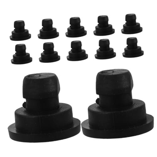 STOBOK 12pcs Rubber Feet Pads for Electric Rice Cooker Non-slip Appliance Stability Bumpers Replacement Rubber Feet for Slow Cookers Kitchen Appliance Accessories
