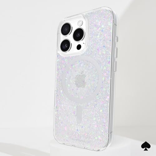 kate spade new york iPhone 16 Pro Case - Chunky Glitter Iridescent - image 8