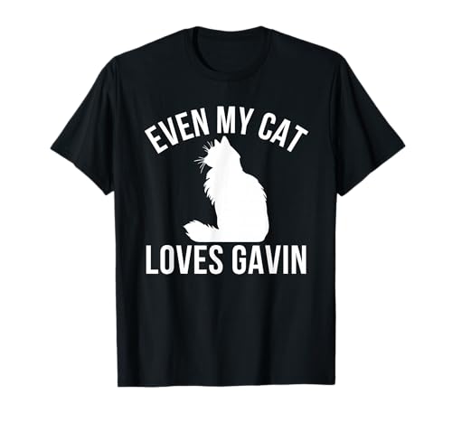 Even My Cat Loves Gavin Birthday First Name Birman Mom Dad T�V���c