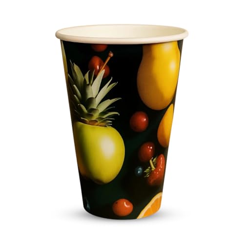 Image of Disposable Paper Cups 450 ml | Premium Thick Eco-Friendly Tea & Coffee Cups (Pack of 25)