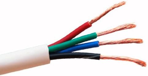 18/4-Inch Wall Speaker Wire 100-Feet Spool CL2 Rated UL Listed