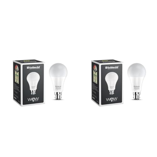 Image of Goldmedal Wow 15W B22 LED Bulb (Cool Daylight) - Pack of 2