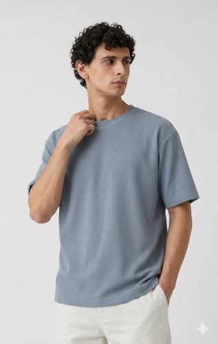 Image of Zilcon Men's Casual Round Neck T-Shirt Short Sleeve T-Shirt Summer Beach Hippie T-Shirt