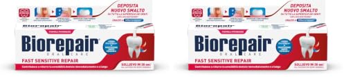 Biorepair, Fast Sensitive Repair Zahnpasta, reduziert die Empfindlichkeit des Zahnes und lindert Schmerzen empfindlicher Zähne in 30… – Ansicht 1
