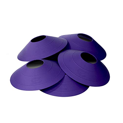 Kit 10 Chapeu Chines Colorido Half Cone para ensinar cores Treino Agilidade Funcional Sinalizaçao Es