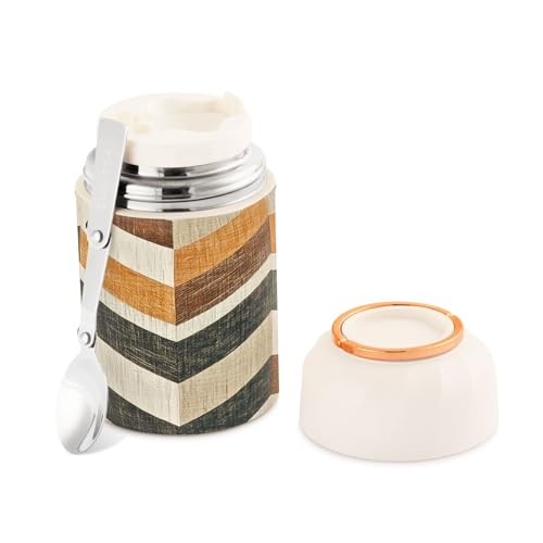 Tarro de comida aislado de 500ml para comer caliente en la oficina 2