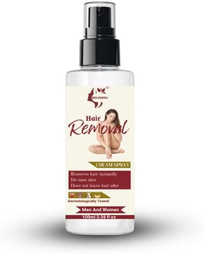 Belissima Hair Removal Spray for Men | Painless Body Hair Removal Spray Spray (100 ml)