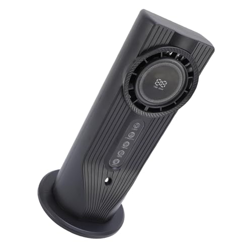 Ventilador de escritorio compacto gris para refrescar el teletrabajo en verano 8