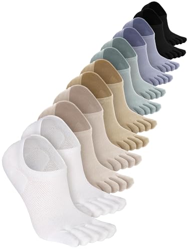 Image of Bencailor Women Toe Socks Cotton