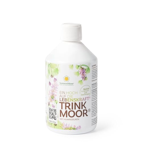 Trinkmoor 500 ml - Moor zum Trinken - von Familienbetrieb SonnenMoor - Ein Hoch auf die Lebenskraft
