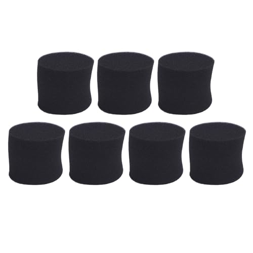 7 Pcs Speaker Port Tube Sponge, Diameter 72mm Height 60mm Air Vent Sponge, Reduce Vibration and Noise Multi Purpose Sponge Bung