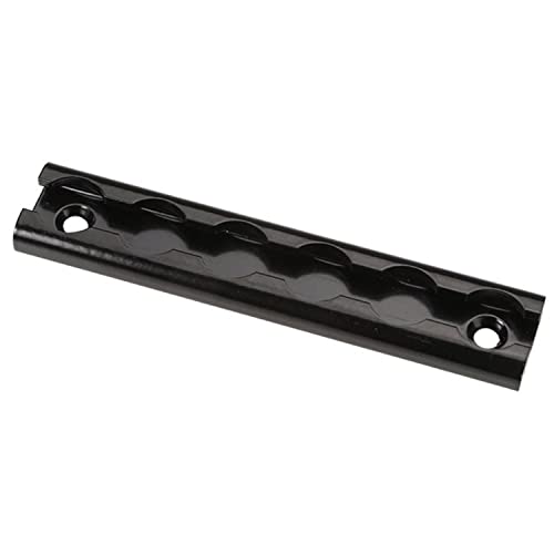 US Cargo Control Black L Track, 6 Inch Length Airline Track, Perfect for Securing Motorcycles, ATVs, Dirt Bikes, Utility Tractors, and More, Use On Pickup Trucks, Vans, Or Enclosed Trailers