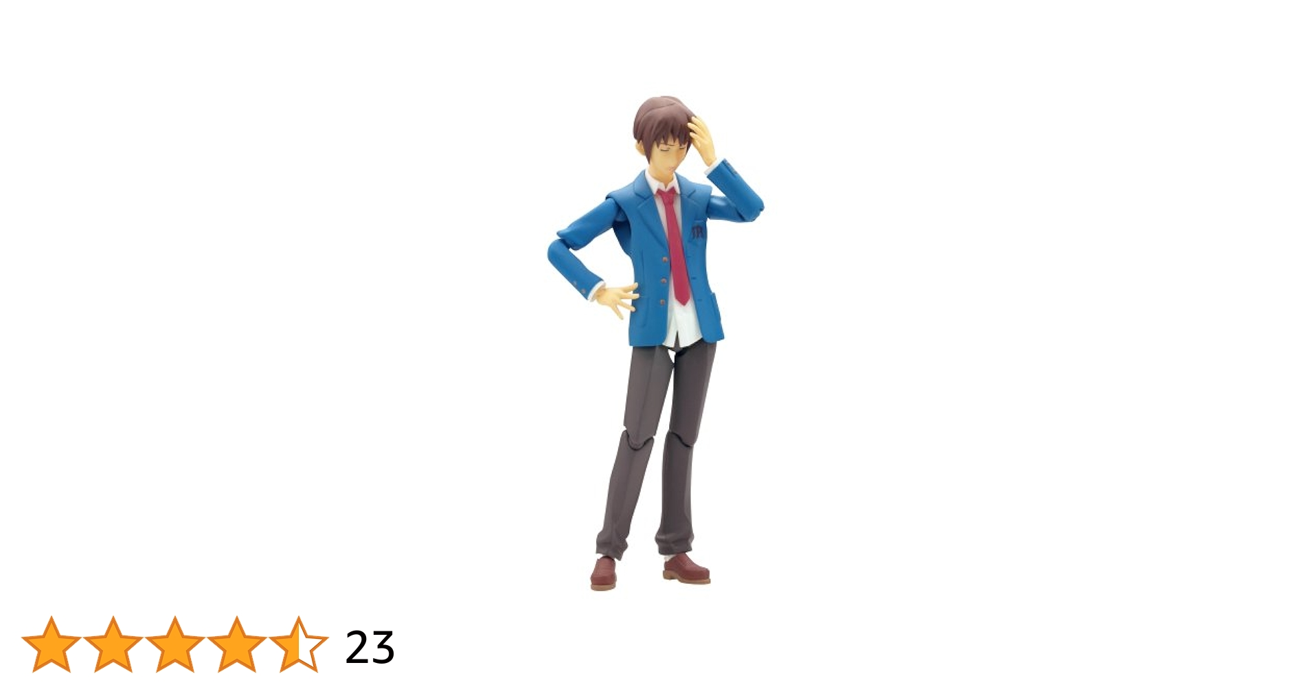 Figma 涼宮ハルヒの憂鬱 キョン 制服 Ver. 可動フィギュア figma 涼宮ハルヒの憂鬱 キョン 制服Ver.