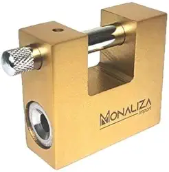 Kit 2x Cadeado de Alta Seguranca 50 mm - Inviolavel (4 Chaves)