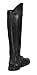 euro fizz Equestrian Women Half chap Gaiter Extra Grip Non Slip Full Grain Takey Cow Leather.Accurate Size Chart in Images. (Black, Large)