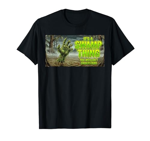 Its A Swamp Thing You Wouldnt Understand Retro Horror T�V���c